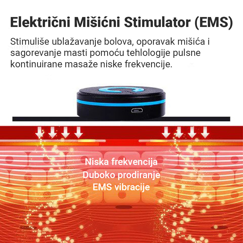 EMS - Masažer uz 3 dodatna bonusa